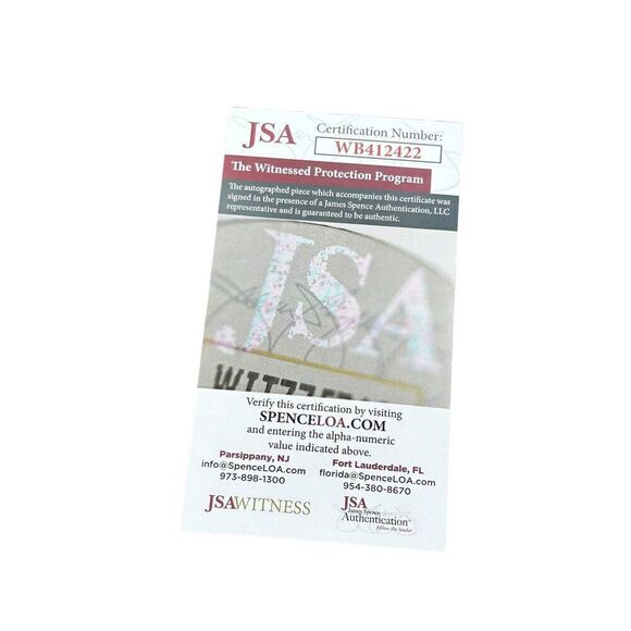 Ric Flair Signed Autographed Custom Purple Stats Jersey JSA WWF Pro Wrestling - Picture 7 of 8